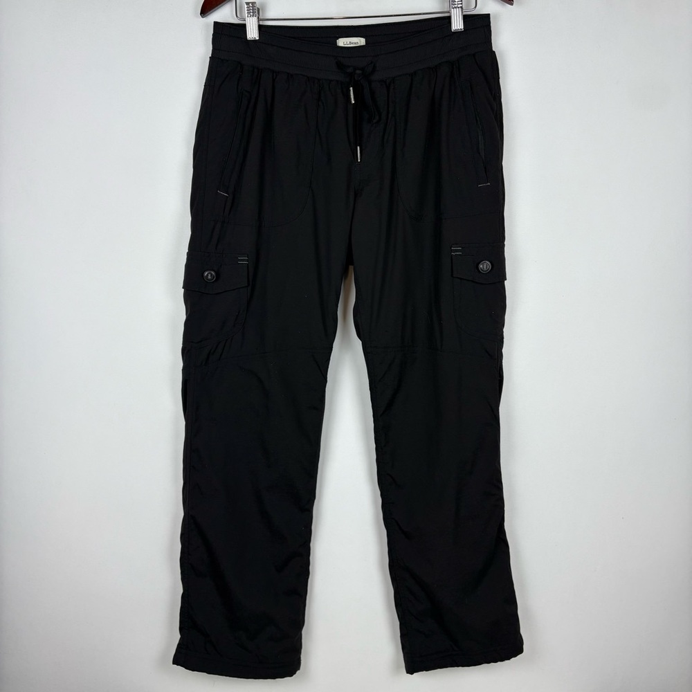 L.L. Bean Women's VentureStretch Trail‎ Pants, Brushed-Back Straight-Leg Lined